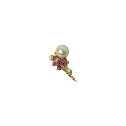 Dior Leopard Earring With Pearl (Single) - NOBLEMARS