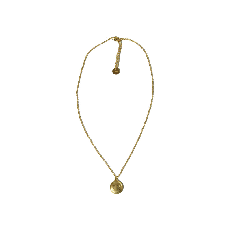 Cd navy necklace Dior Gold in Metal - 35533335