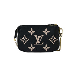 Louis Vuitton MINI POCHETTE Bicolor Monogram Empreinte Leather
