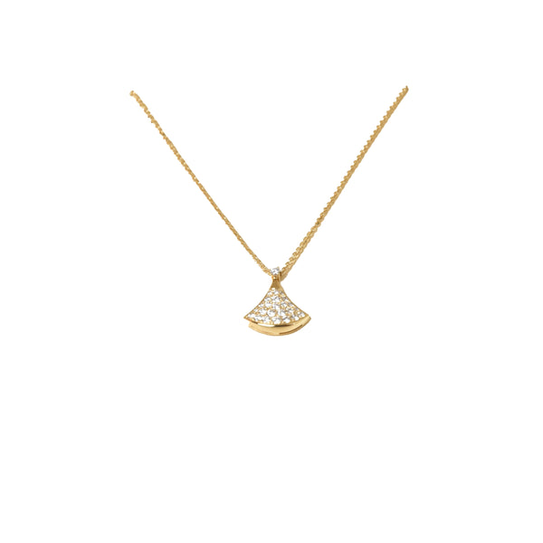 Bvlgari Divas Dream Diamond Necklace Yellow Gold - NOBLEMARS