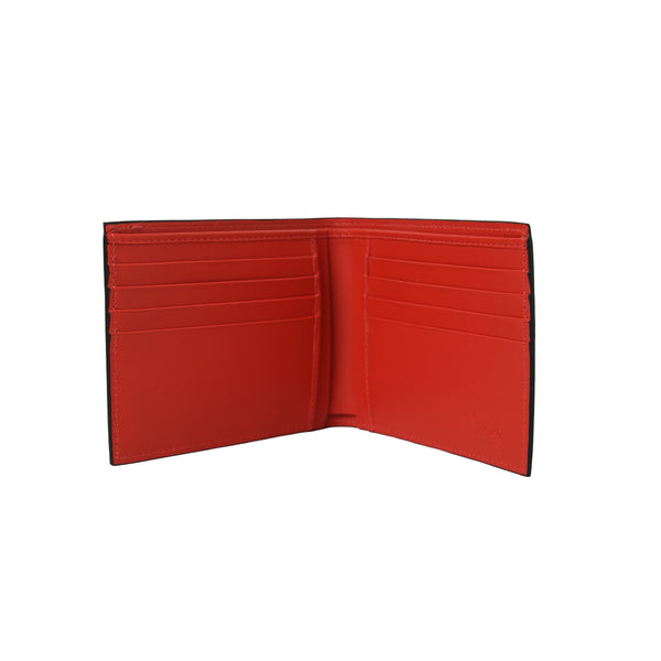 Christian Louboutin Leather Bi Fold Wallet Red - NOBLEMARS