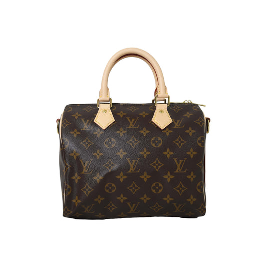 Louis Vuitton Speedy Bandouliere 25 Monogram Brown - NOBLEMARS