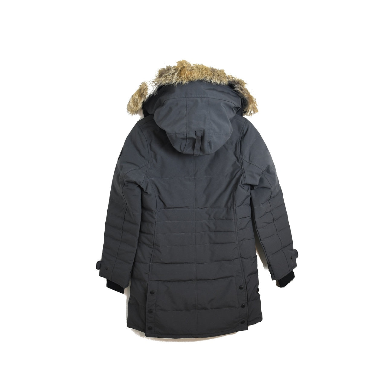 Canada Goose Ladies Lorette Parka Black Label Graphite - NOBLEMARS