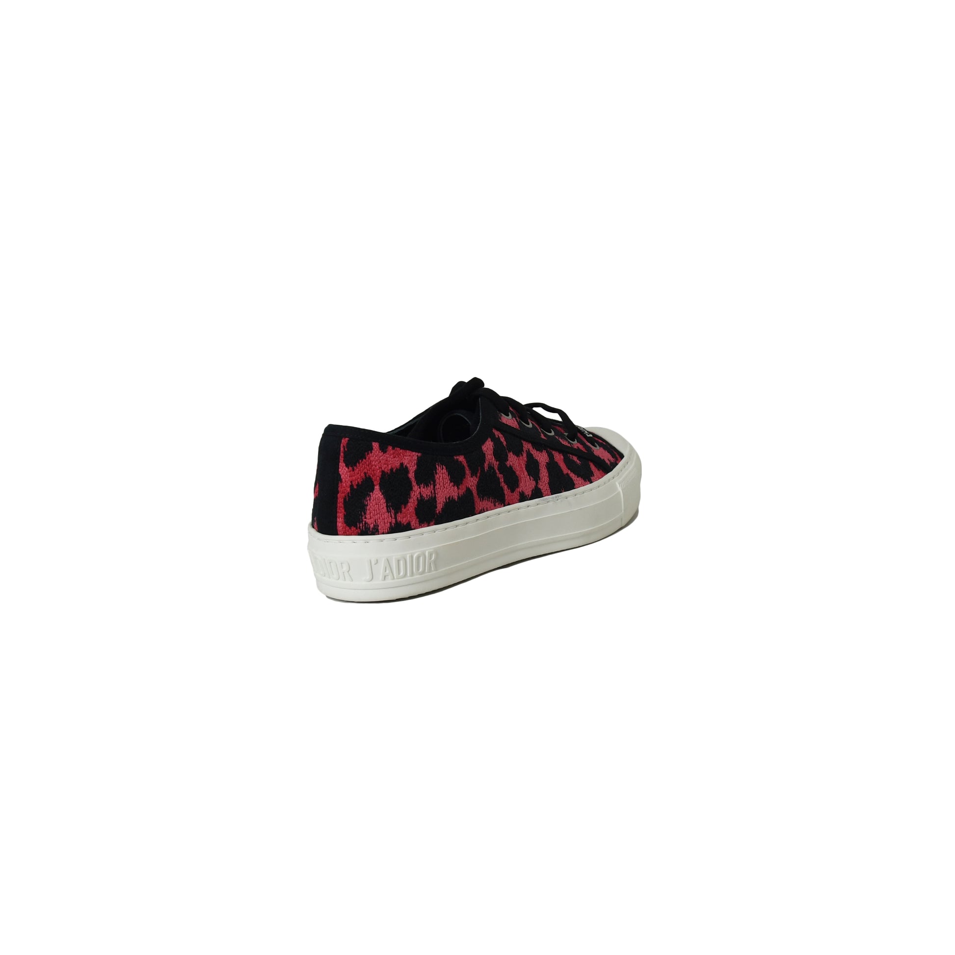 Dior Pop D Leopard Cotto Walk N Dior Sneakers Framboise - NOBLEMARS