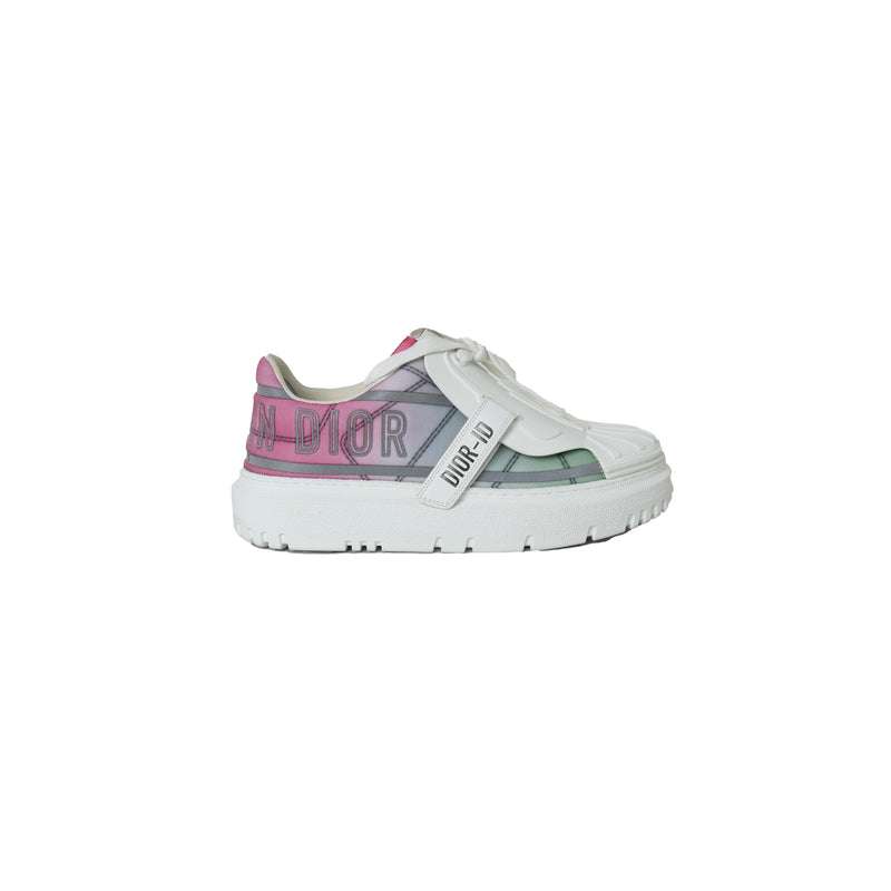 Dior ID Shaded Nylon Sneakers Multicolor Framboise - NOBLEMARS