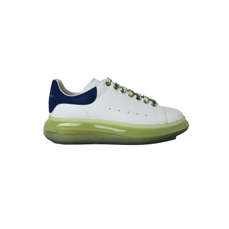 Alexander Mcqueen Larry Sneakers White Indigo Pop Yellow - NOBLEMARS