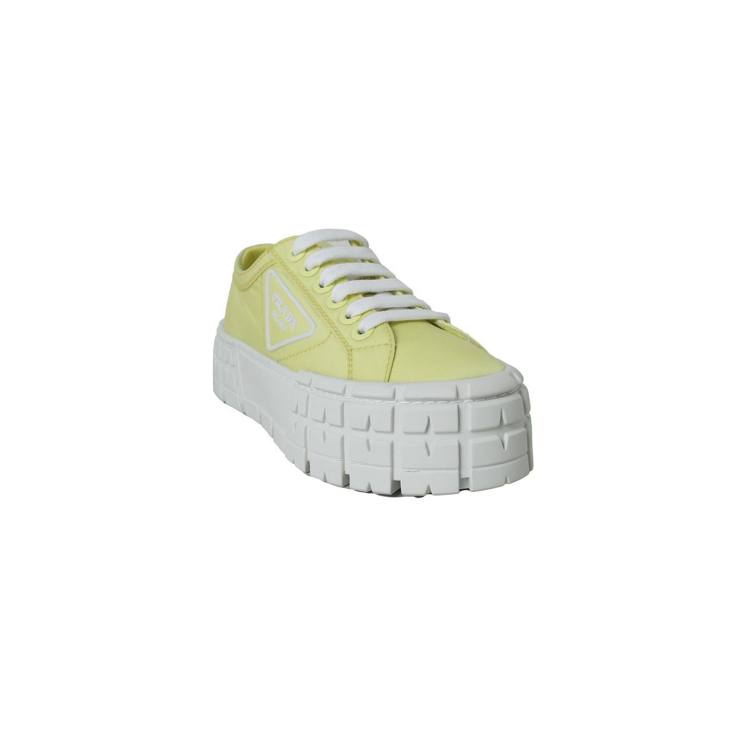 Prada Calzature Donna Nylon Gabardine 1 Narciso Yellow - NOBLEMARS