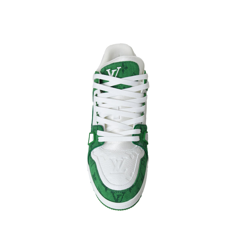 lv sneaker green