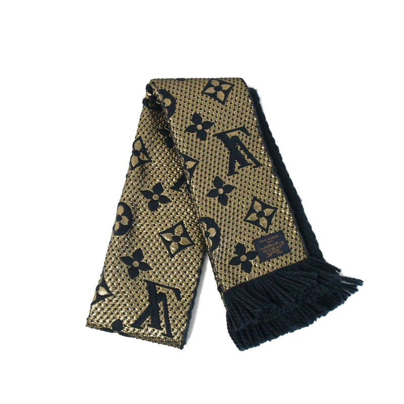 Black And Gold Lv Scarf  Natural Resource Department