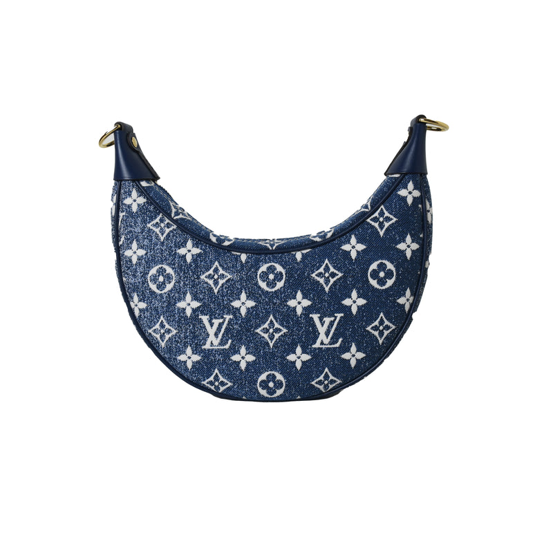 Louis Vuitton, Bags, Louis Vuitton Loop Blue Denim Monogram