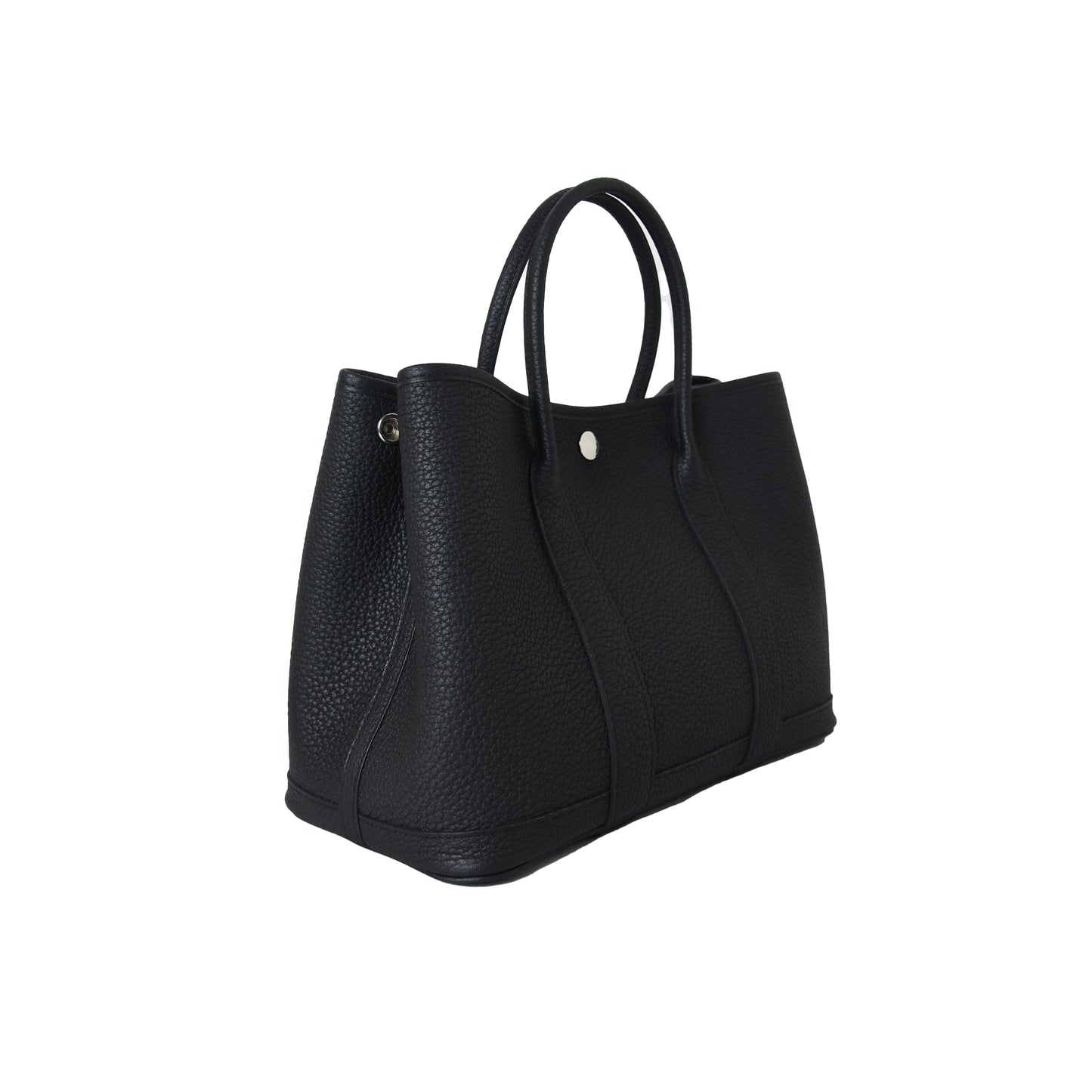 Hermes Garden Party 30 Palladium Hardware Black