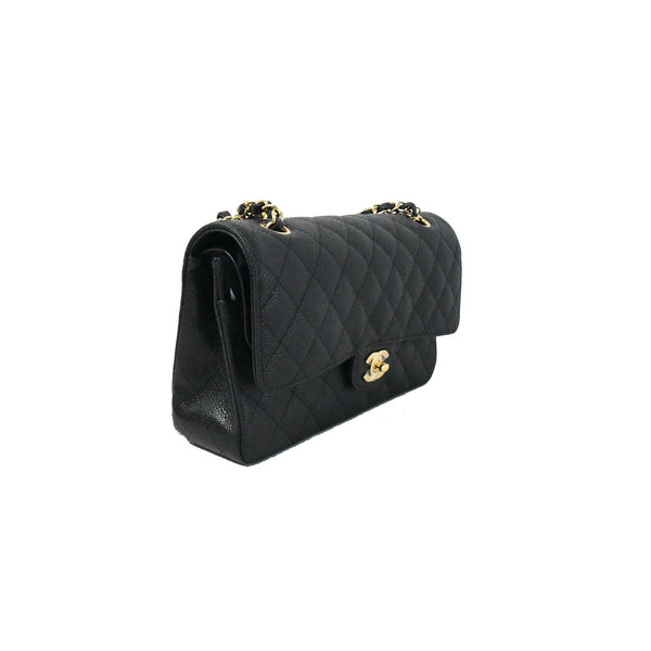 Chanel Classic Medium, Beige Clair Caviar with Gold Hardware, New in Box -  Julia Rose Boston
