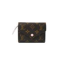 Louis Vuitton Monogram Victorine Wallet Rose Ballerine