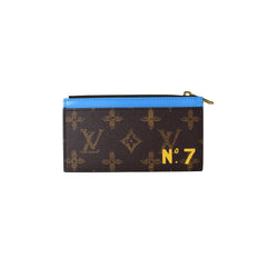 Shop Louis Vuitton Monogram Street Style Leather Logo Card Holders