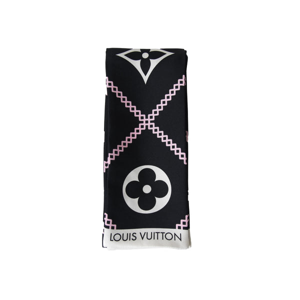 Louis Vuitton Croisillon Bandeau Black Pink