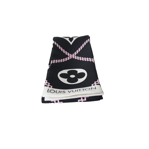 Louis Vuitton Croisillon Bandeau Black Pink