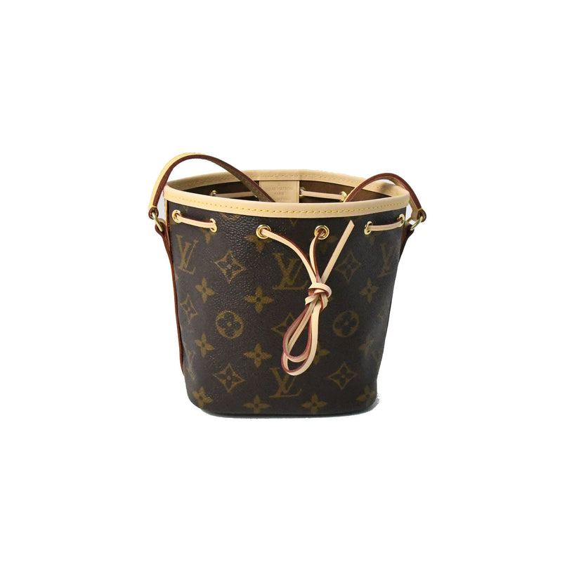 Louis Vuitton Nano Noe Bucket Bag Brown - NOBLEMARS