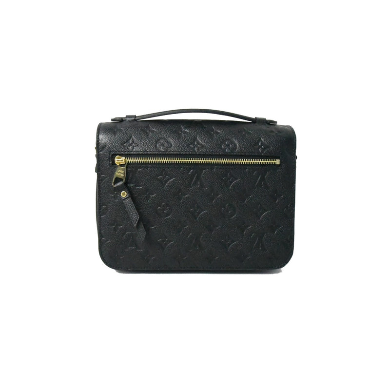 Louis Vuitton Pochette Metis Bag Monogram Empreinte Leather Brown - NOBLEMARS