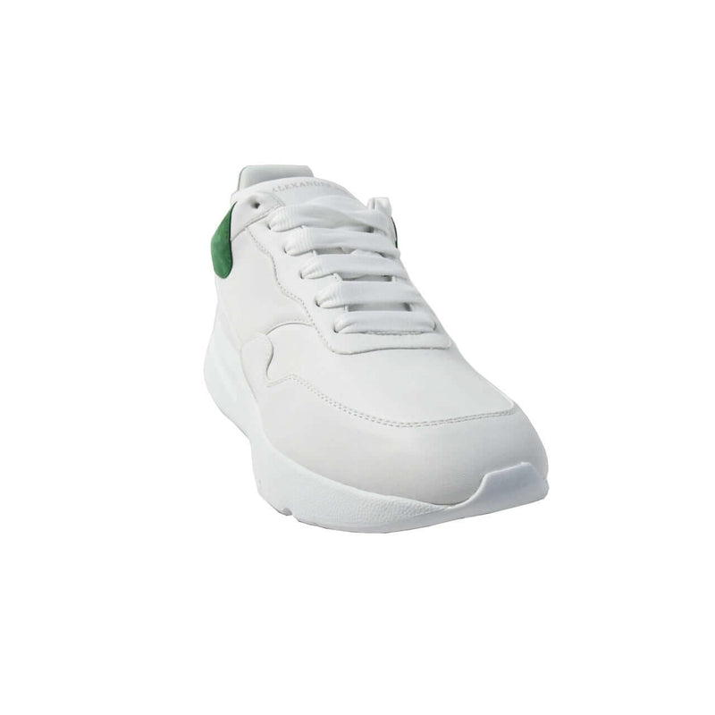 Alexander Mcqueen Pelle S Gomma Sneaker Green - NOBLEMARS