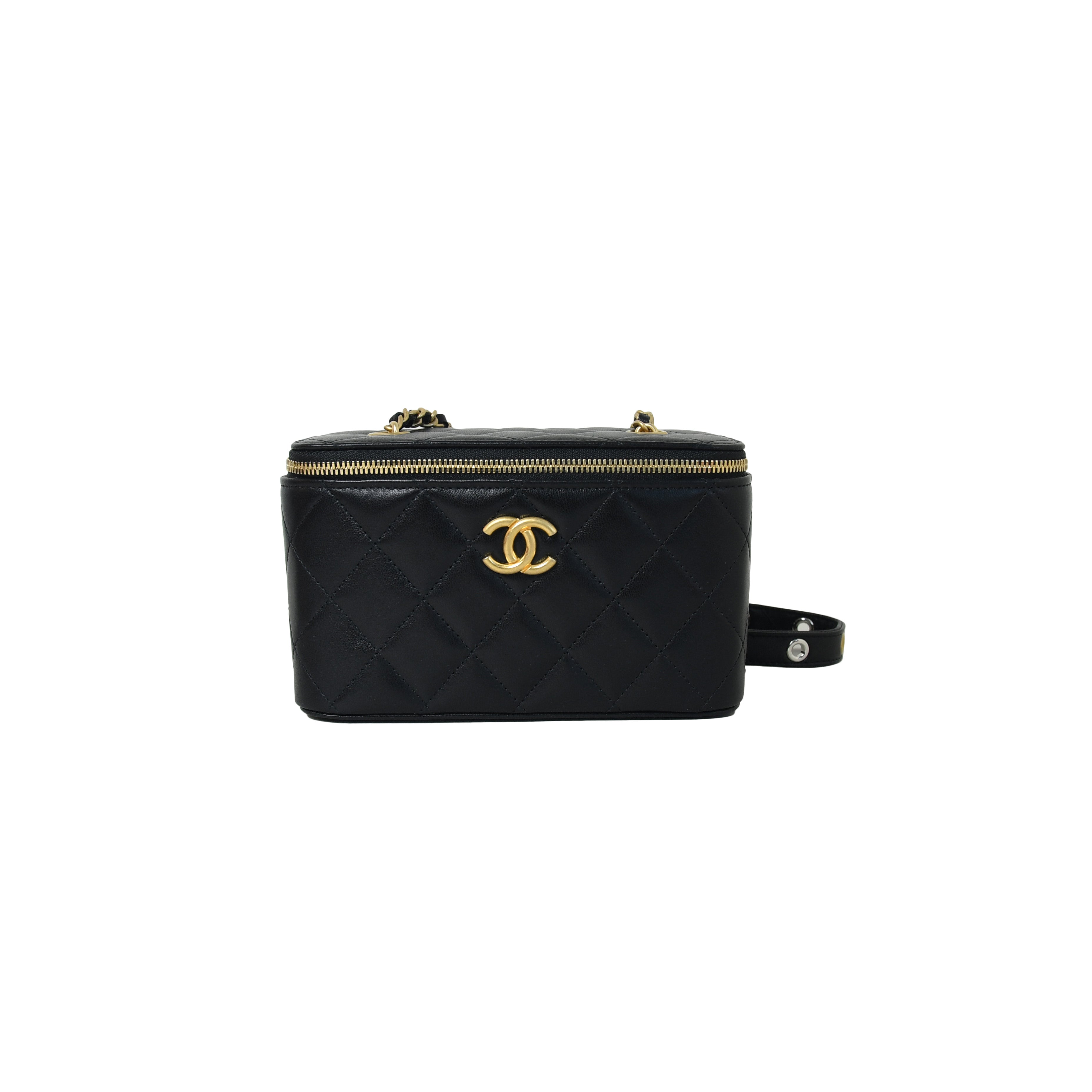Replica Chanel Small Vanity Iridescent Grained Calfskin With Chain AP2