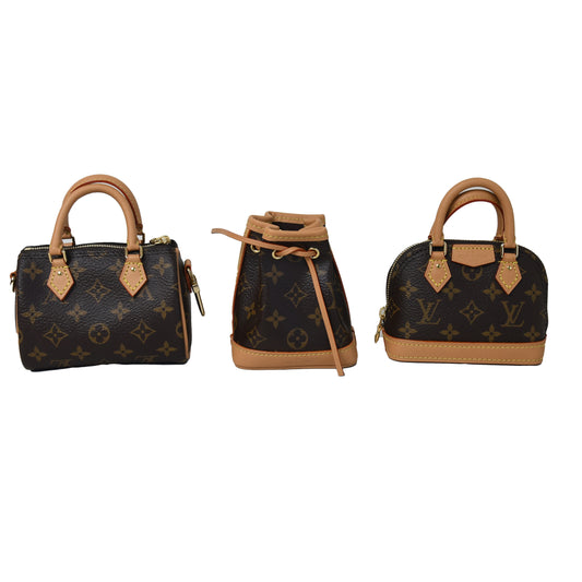 Louis Vuitton Trio Mini Icones Monogram - NOBLEMARS