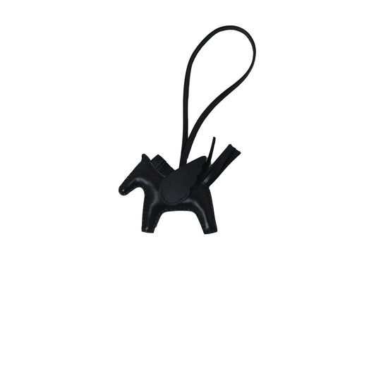 Hermes Rodeo Pegasus PM Charm Black - NOBLEMARS