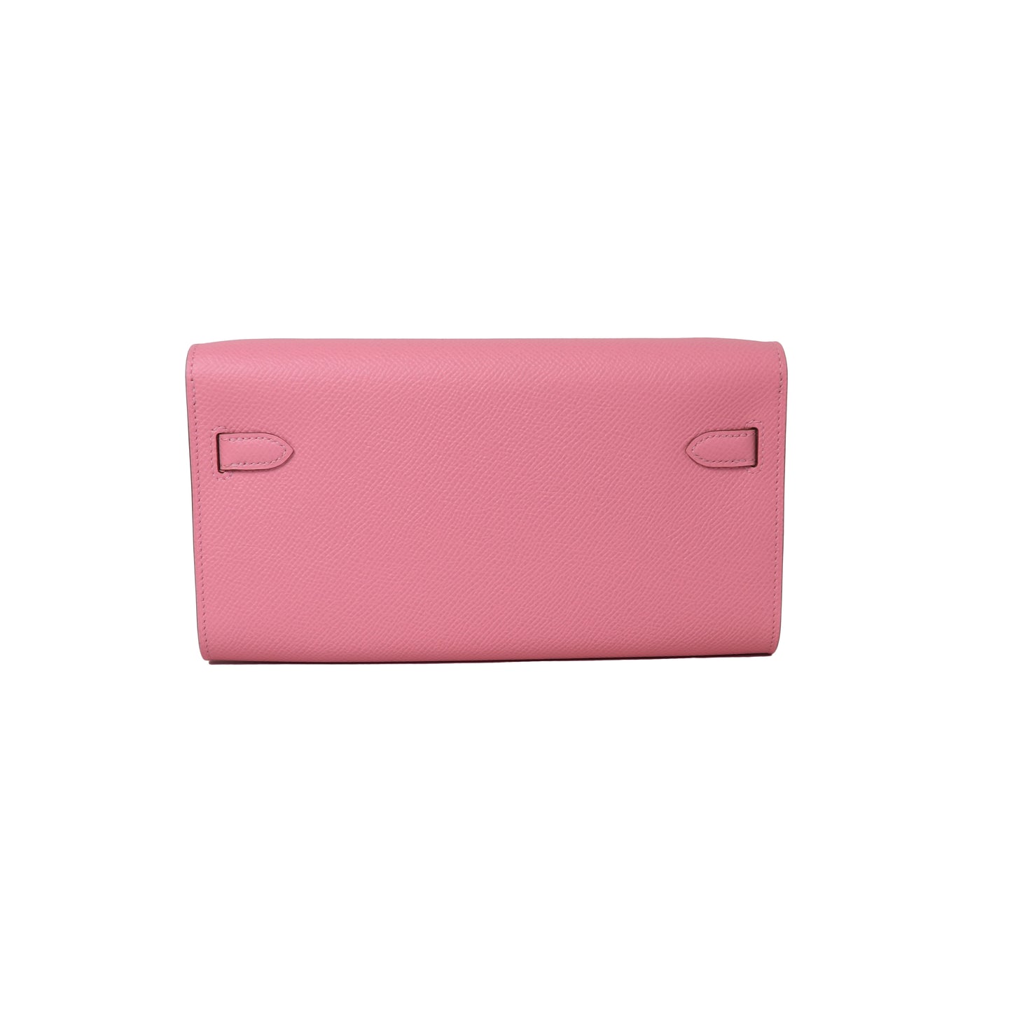 Hermes Kelly To Go Palladium Hardware Rose Confetti - NOBLEMARS