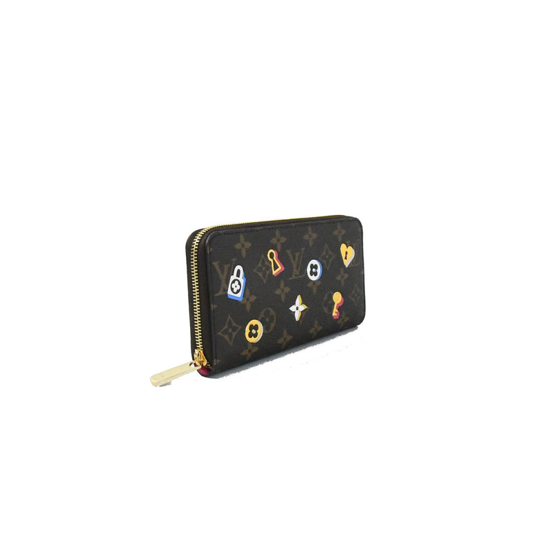 Louis Vuitton Limited Edition Love Lock Zippy Coin Wallet (ROR) 144010019302 RP