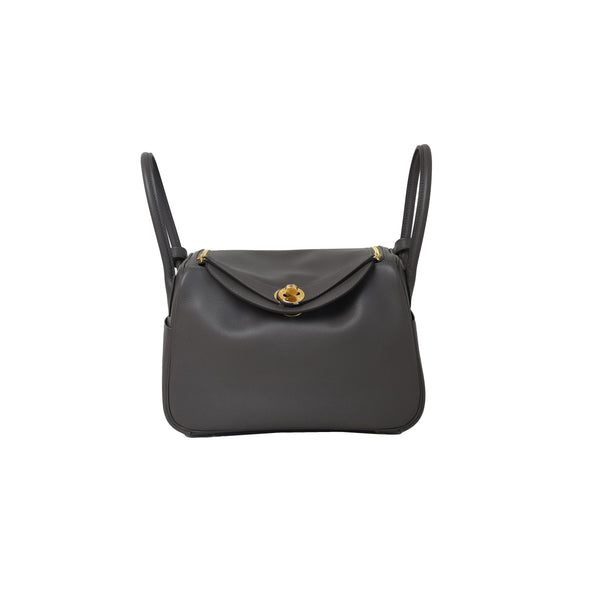 Hermes Lindy 26 Evercolor Gold Etain - NOBLEMARS