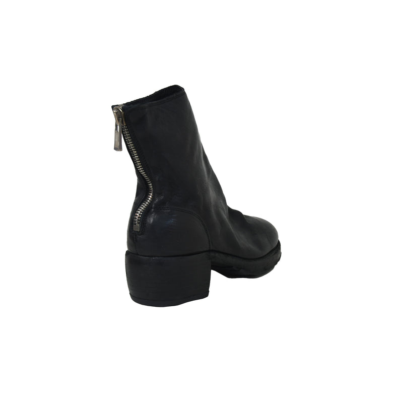 Guidi Back Zip Up Boots Black - NOBLEMARS