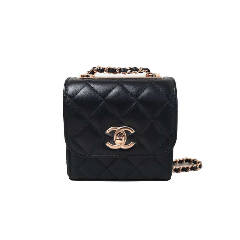 Chanel Trendy CC Clutch with Chain Quilted Lambskin Small at