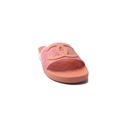 Chanel Mules Slipper Orange Pink - NOBLEMARS