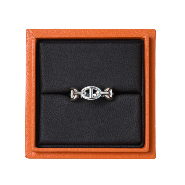 Hermes Chaine d'ancre Enchainee Small model Ring Sliver
