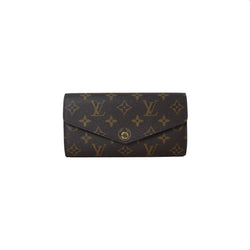LOUIS VUITTON Monogram Sarah Compact Wallet - The Luxury Pop
