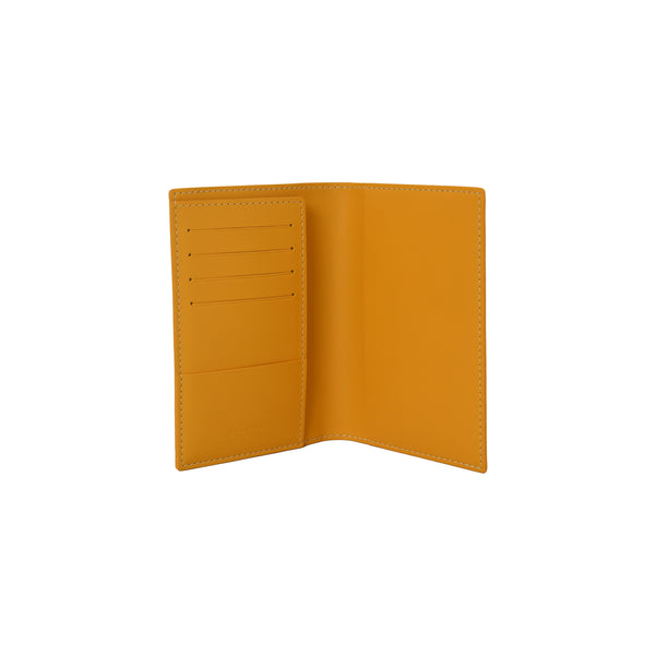 Goyard Goyardine Passport Wallet Yellow