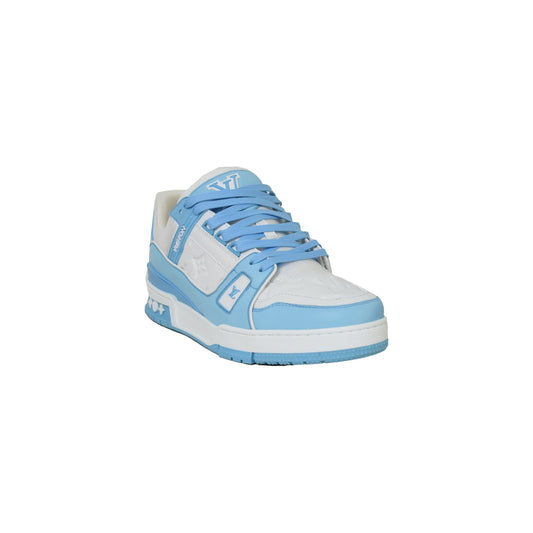 Louis Vuitton LV Trainer Sneaker Sky Blue US9