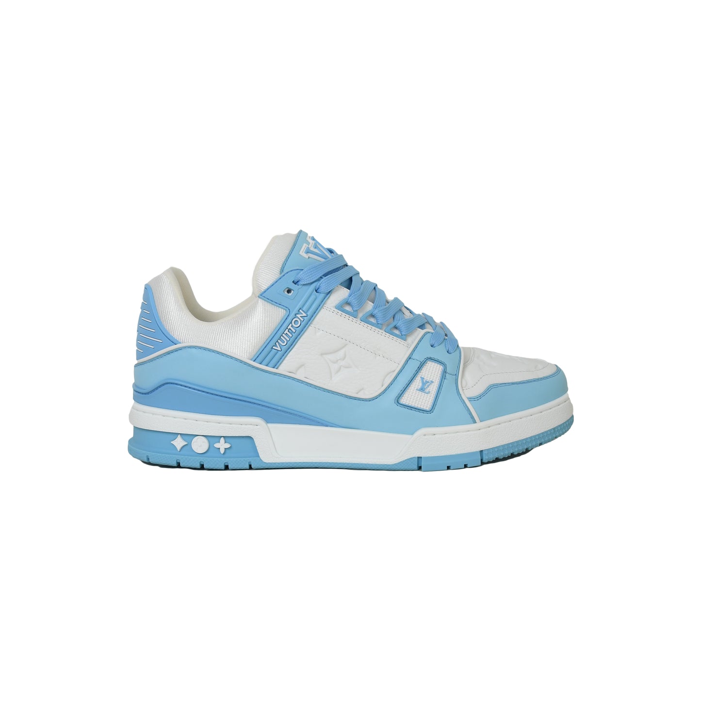 Louis Vuitton LV Trainer Sneaker Sky Blue US9