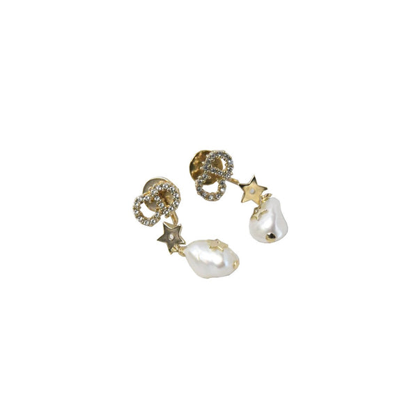 Dior CD Pearl Earrings - NOBLEMARS
