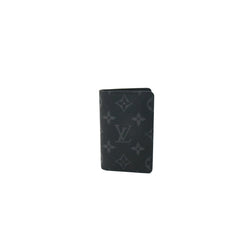 Louis Vuitton Men's Monogram Card Holder Black - NOBLEMARS