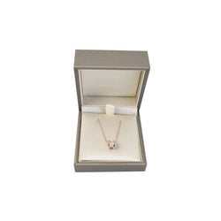 Bvlgari B.Zero1 Rose Gold Necklace with Pave Diamond - NOBLEMARS