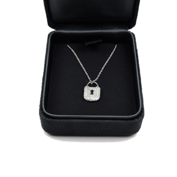 Tiffany Diamond Lock Necklace - NOBLEMARS