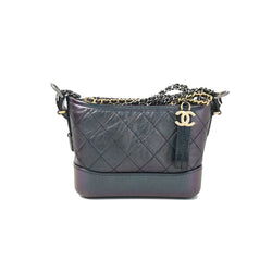 Chanel Small Gabrielle Bag Iridescent Black - NOBLEMARS
