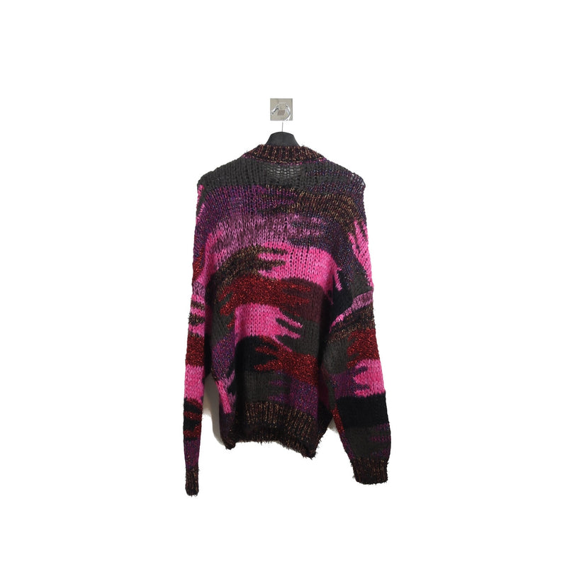 Saint Laurent Mohair Wool Sweater Pink - NOBLEMARS