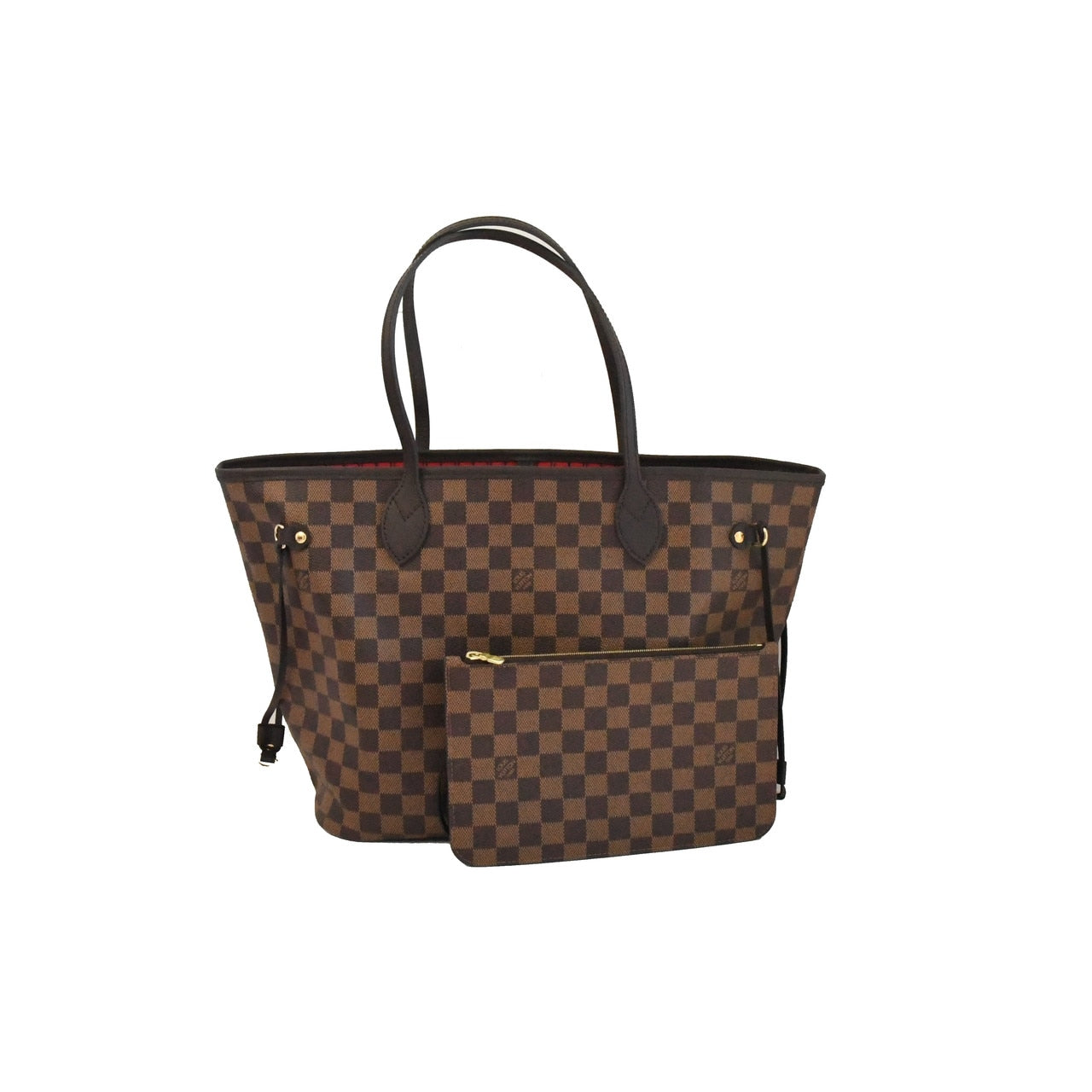 Louis Vuitton Cherry Damier Ebene Neverfull MM at the best price