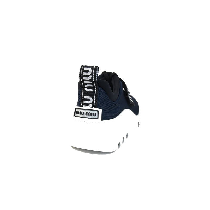 Miu Miu Maglia Stretch Sneaker Blue - NOBLEMARS