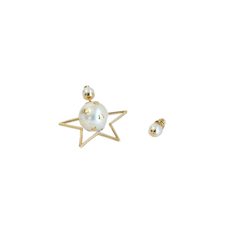 Dior Pearl Star Earring - NOBLEMARS