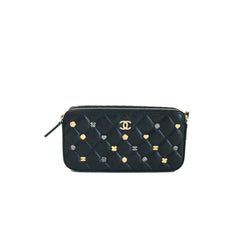 Chanel Studded Wallet on Chain - NOBLEMARS
