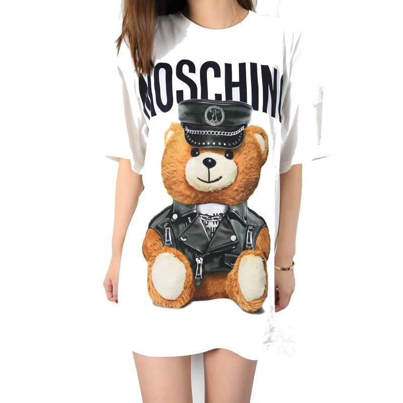 Moschino Police Teddy Bear T-Shirt - NOBLEMARS