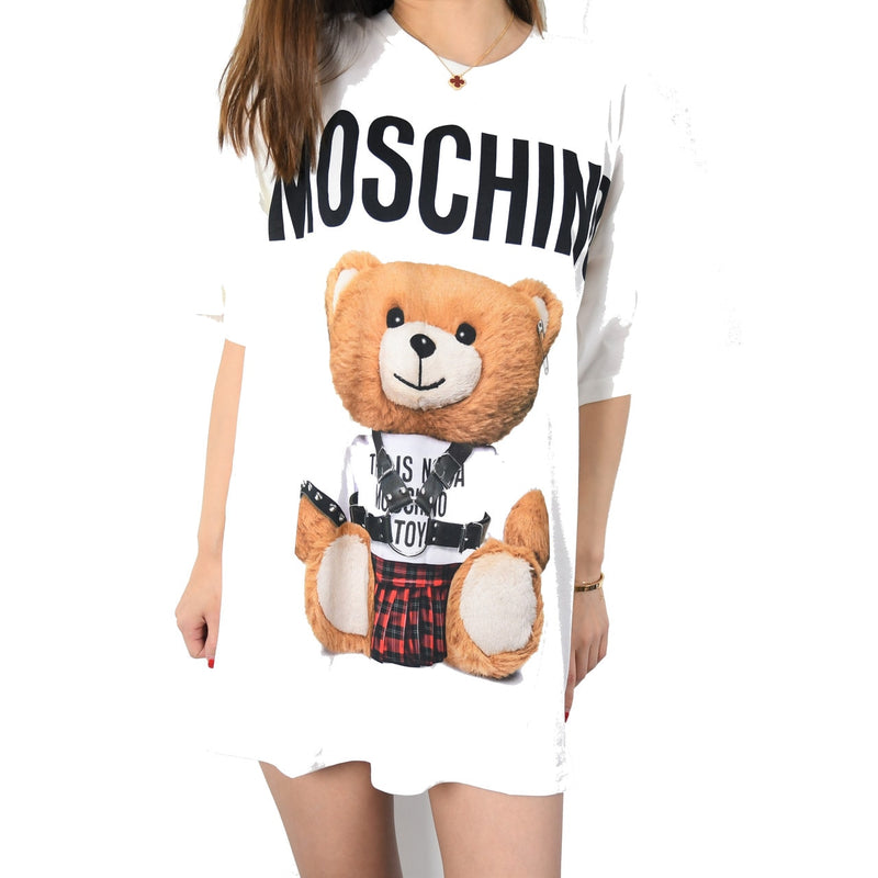 Moschino Flannel Teddy Bear T-Shirt - NOBLEMARS