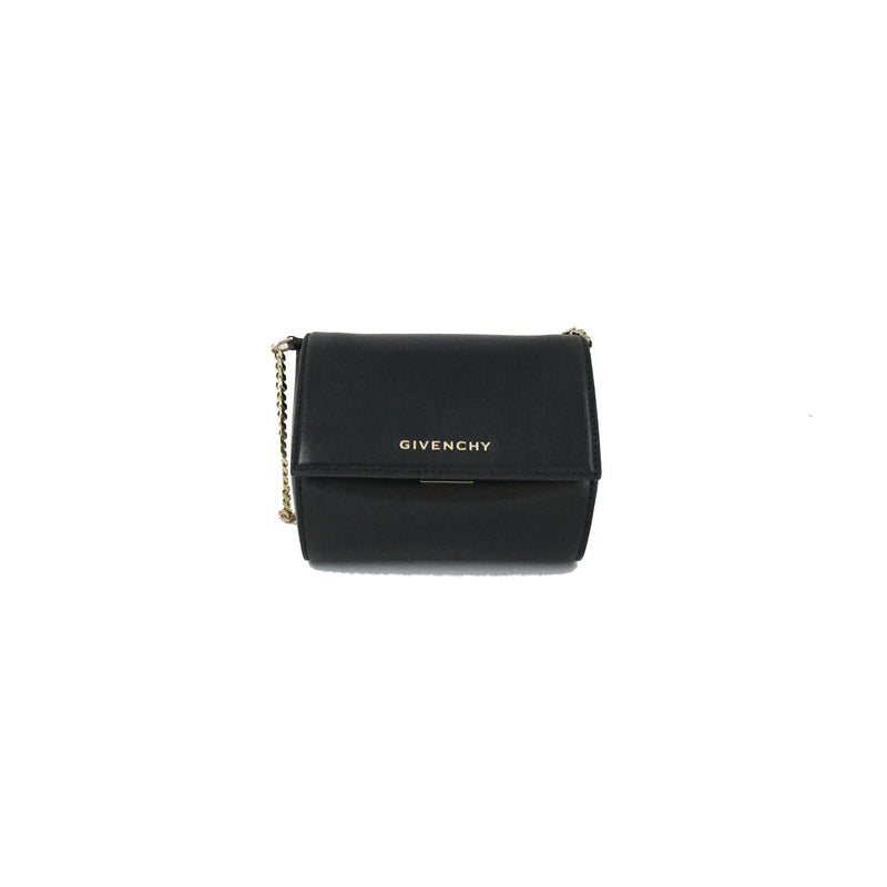 Givenchy Mini Pandora Cross body Bag Black - NOBLEMARS